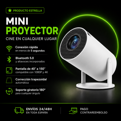 Mini Proyector Smart 180 VELTRIXX™