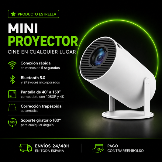 Mini Proyector Smart 180 VELTRIXX™